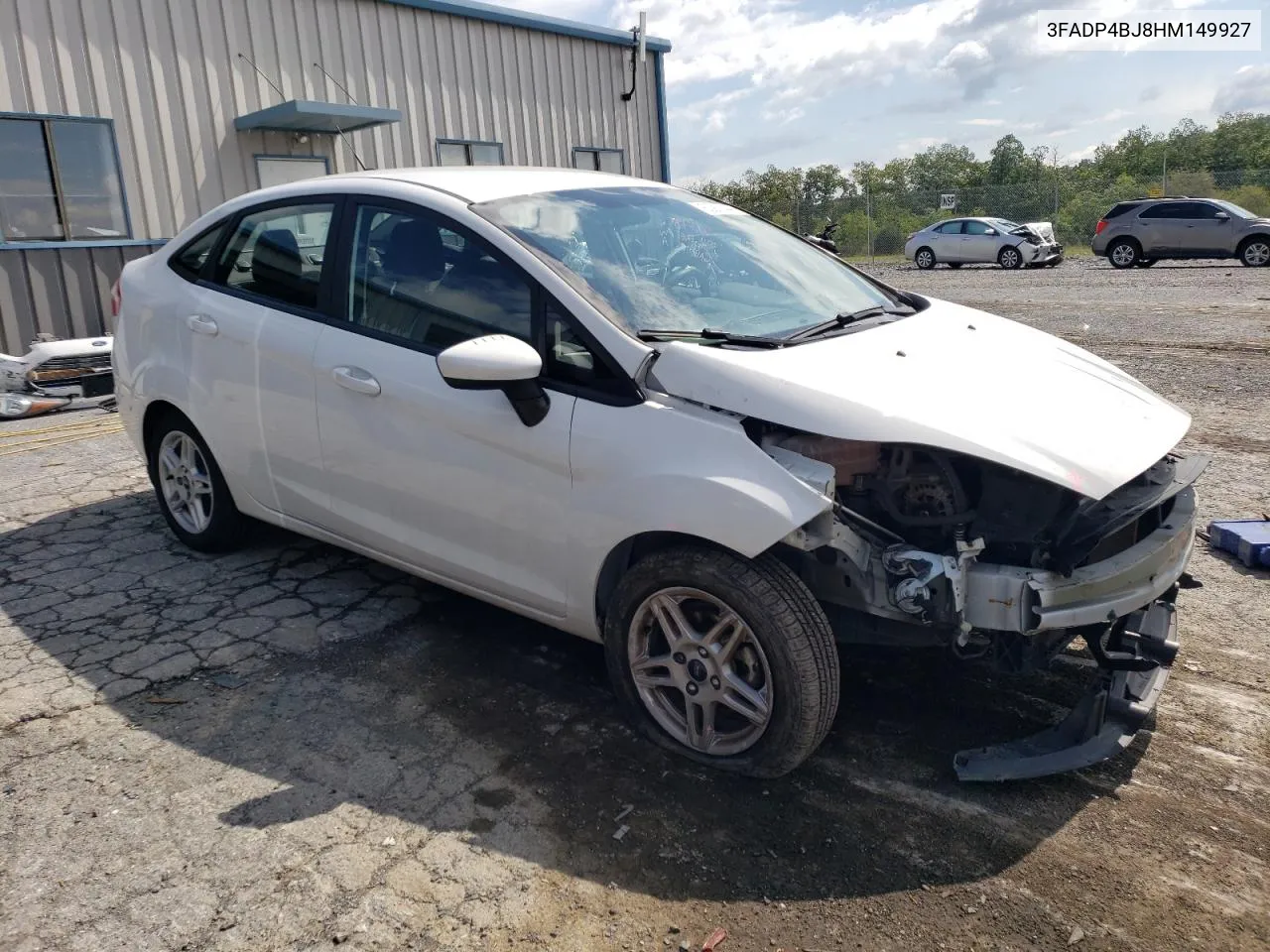 2017 Ford Fiesta Se VIN: 3FADP4BJ8HM149927 Lot: 62931443