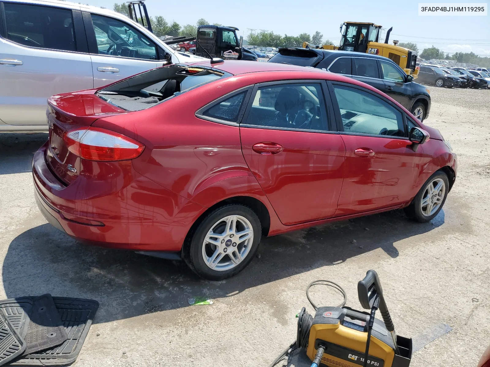 2017 Ford Fiesta Se VIN: 3FADP4BJ1HM119295 Lot: 63072714