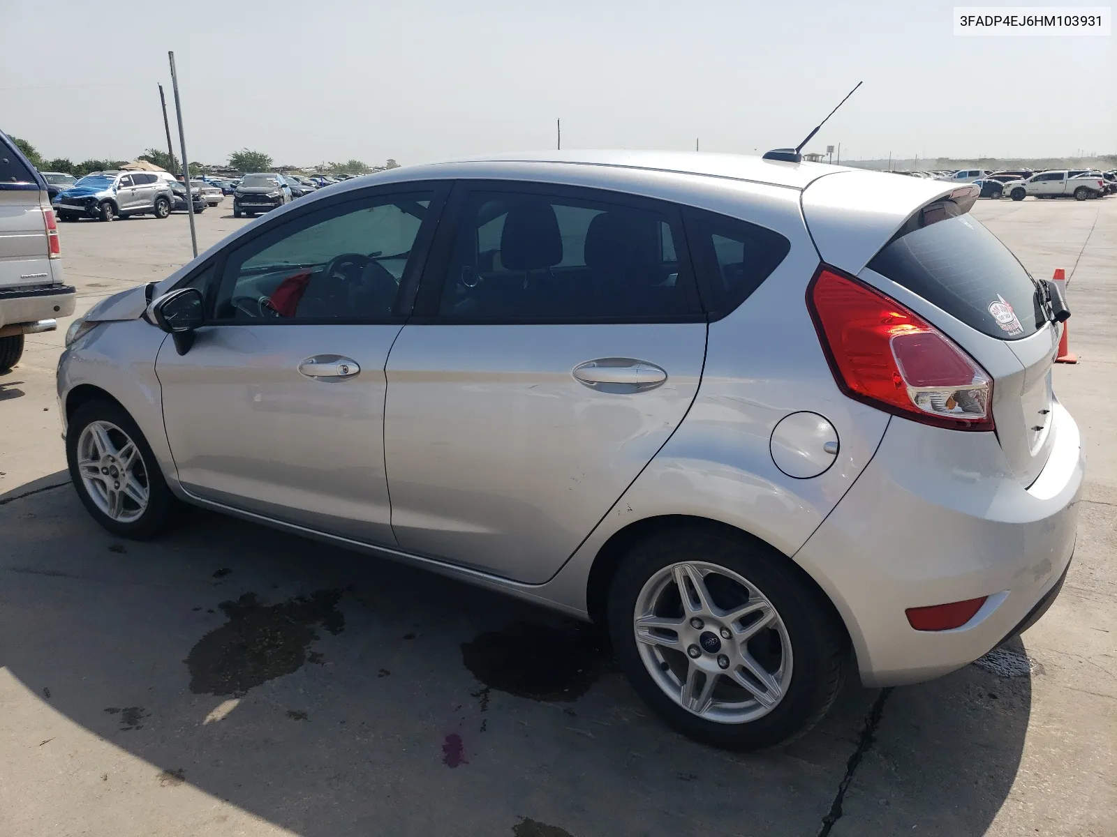 2017 Ford Fiesta Se VIN: 3FADP4EJ6HM103931 Lot: 63183194