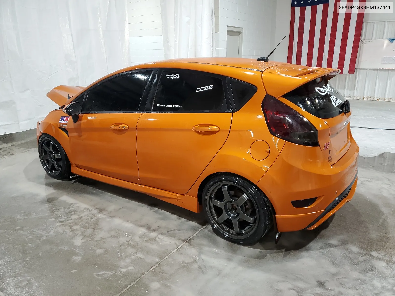 2017 Ford Fiesta St VIN: 3FADP4GX3HM137441 Lot: 63266894