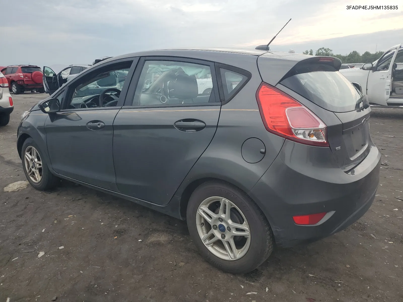 2017 Ford Fiesta Se VIN: 3FADP4EJ5HM135835 Lot: 63726224