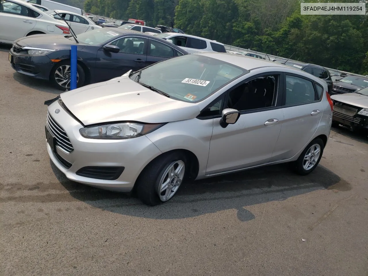 2017 Ford Fiesta Se VIN: 3FADP4EJ4HM119254 Lot: 64395154