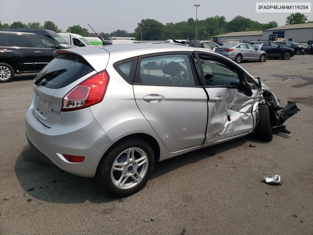 2017 Ford Fiesta Se VIN: 3FADP4EJ4HM119254 Lot: 64395154