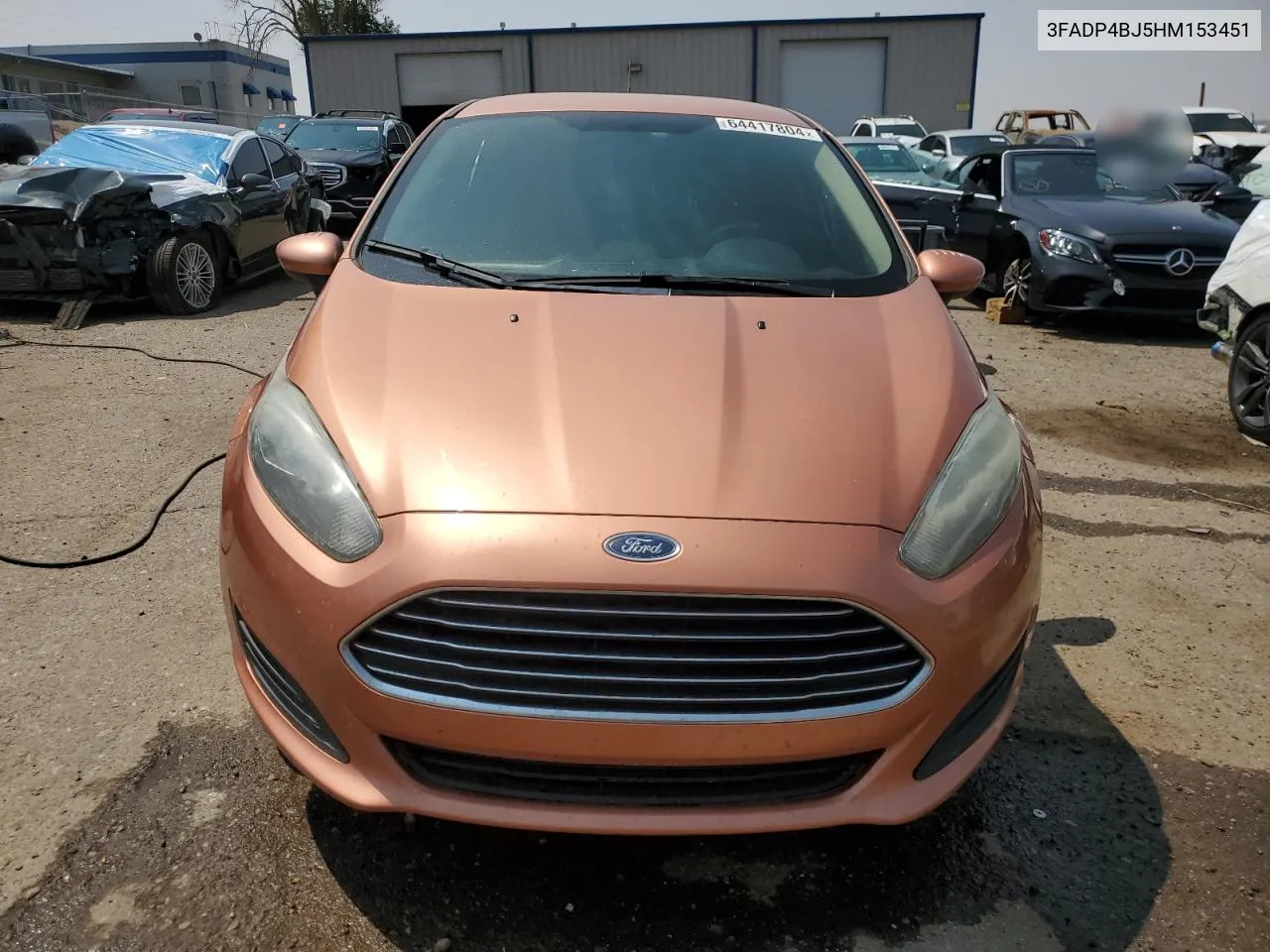 3FADP4BJ5HM153451 2017 Ford Fiesta Se