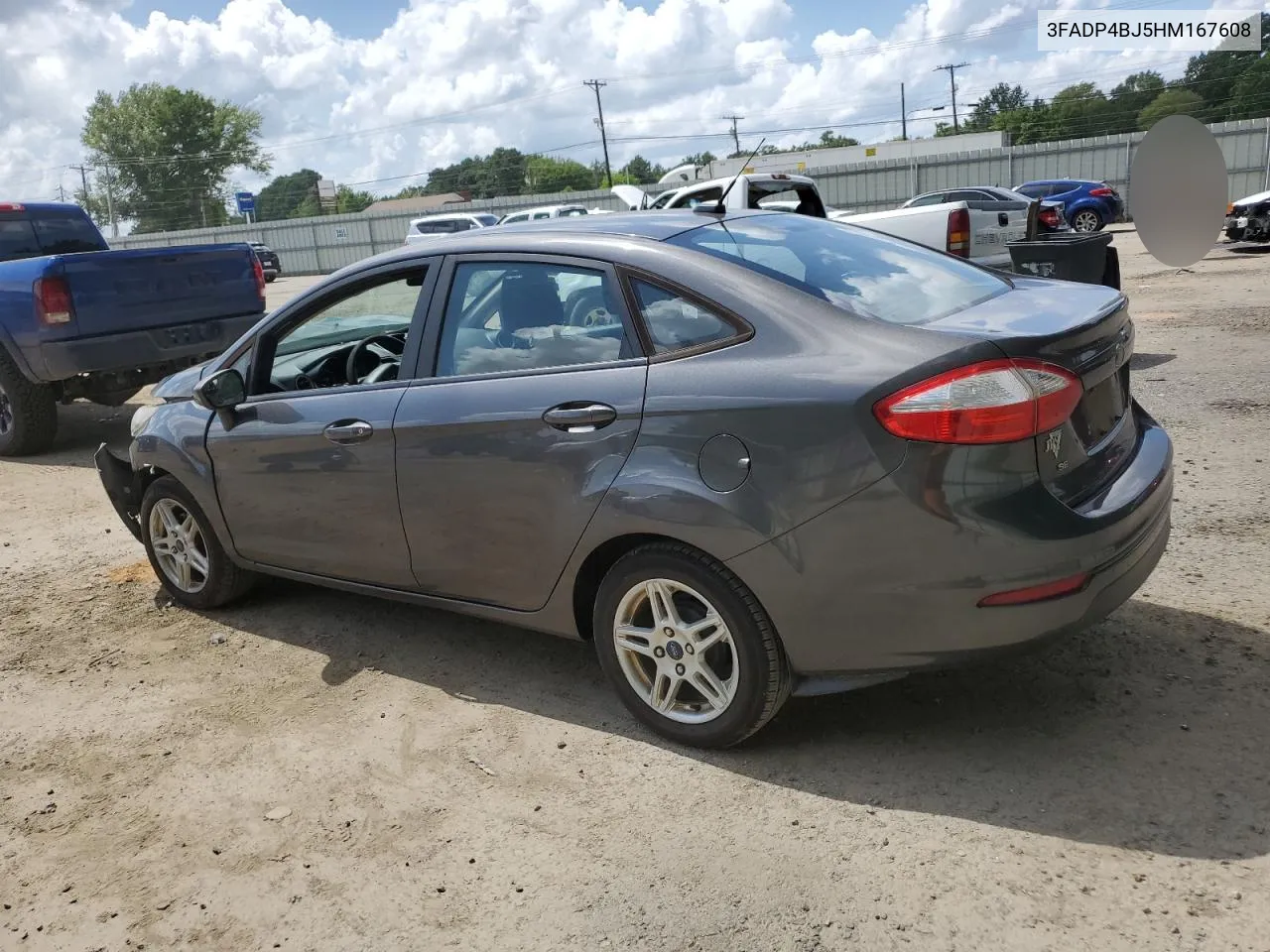 2017 Ford Fiesta Se VIN: 3FADP4BJ5HM167608 Lot: 65033354