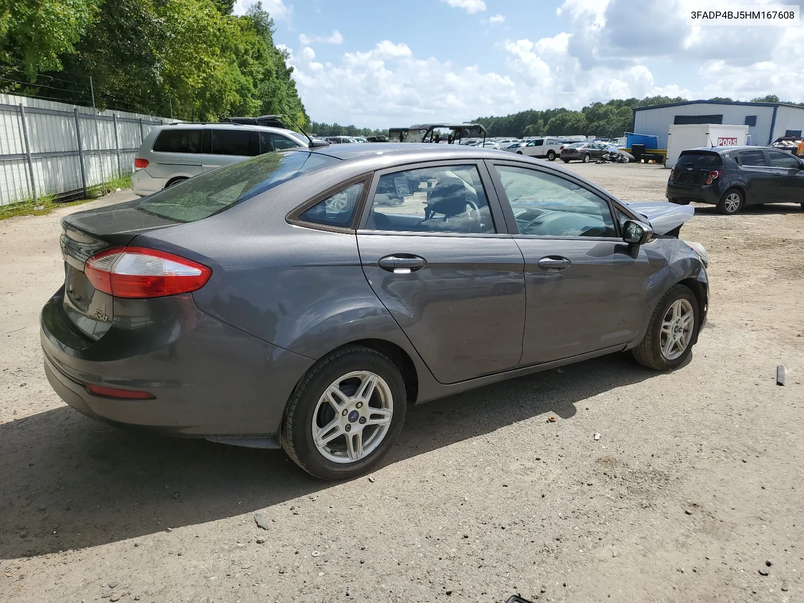 2017 Ford Fiesta Se VIN: 3FADP4BJ5HM167608 Lot: 65033354