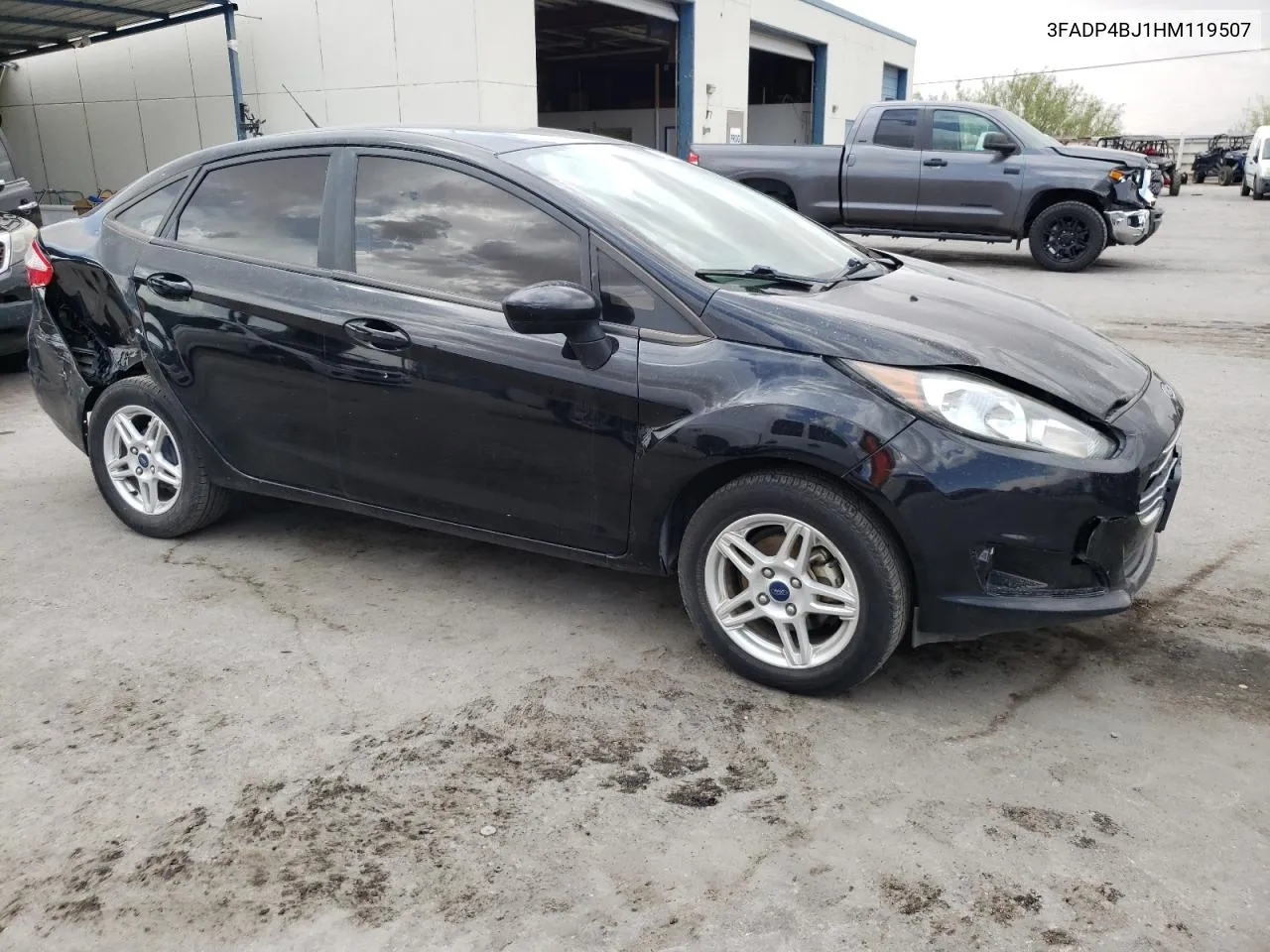 2017 Ford Fiesta Se VIN: 3FADP4BJ1HM119507 Lot: 66464814