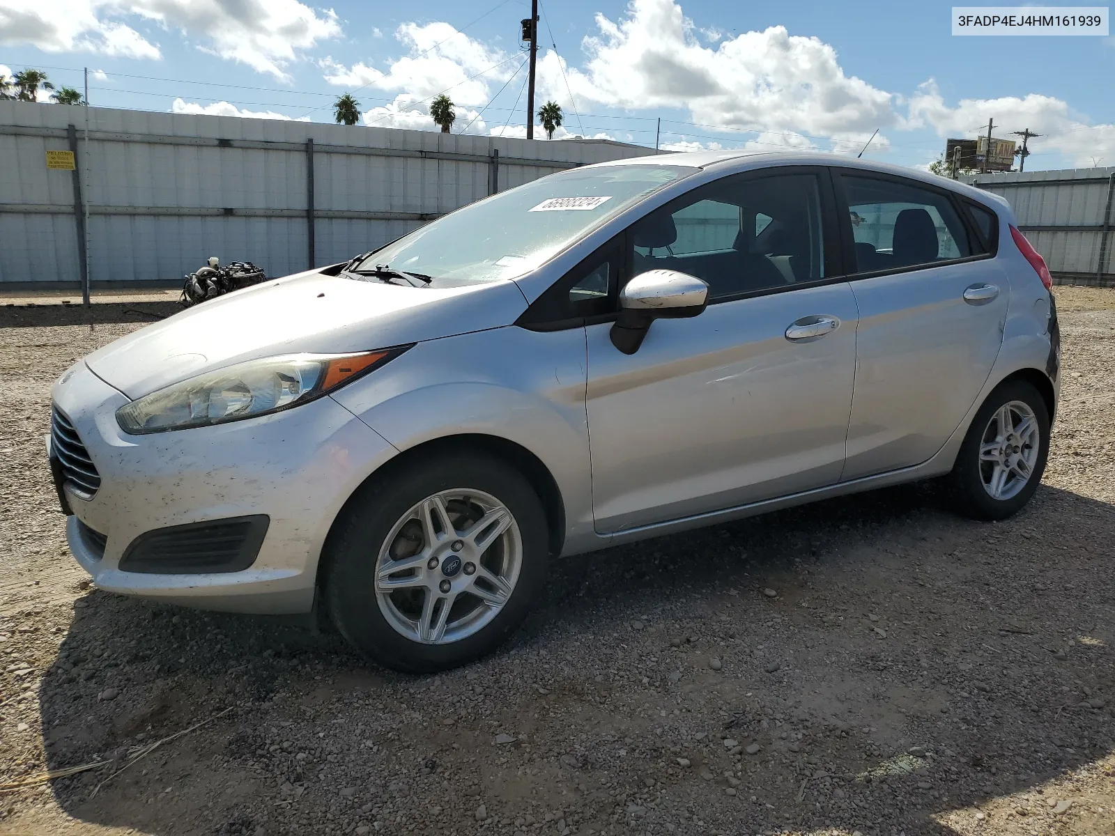 2017 Ford Fiesta Se VIN: 3FADP4EJ4HM161939 Lot: 66988324