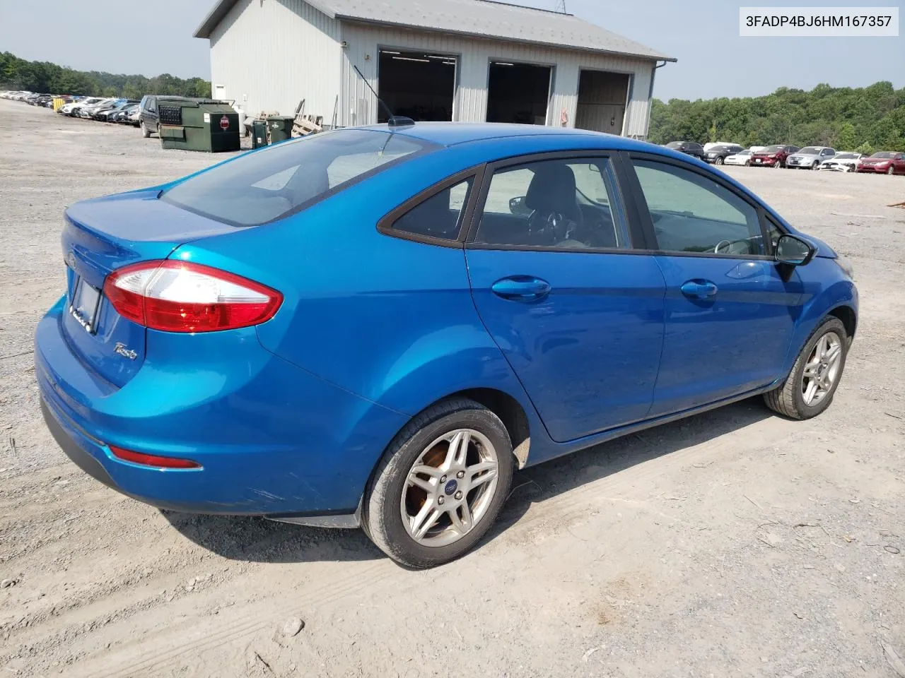 2017 Ford Fiesta Se VIN: 3FADP4BJ6HM167357 Lot: 67100724