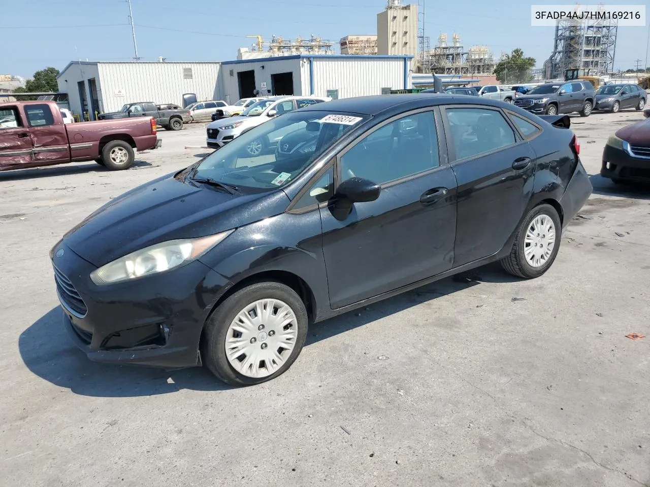 2017 Ford Fiesta S VIN: 3FADP4AJ7HM169216 Lot: 67486314