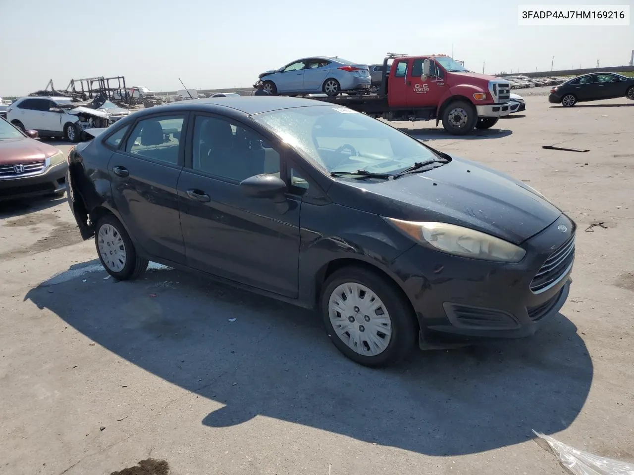 2017 Ford Fiesta S VIN: 3FADP4AJ7HM169216 Lot: 67486314