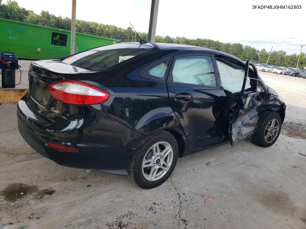 2017 Ford Fiesta Se VIN: 3FADP4BJ0HM162803 Lot: 67649204