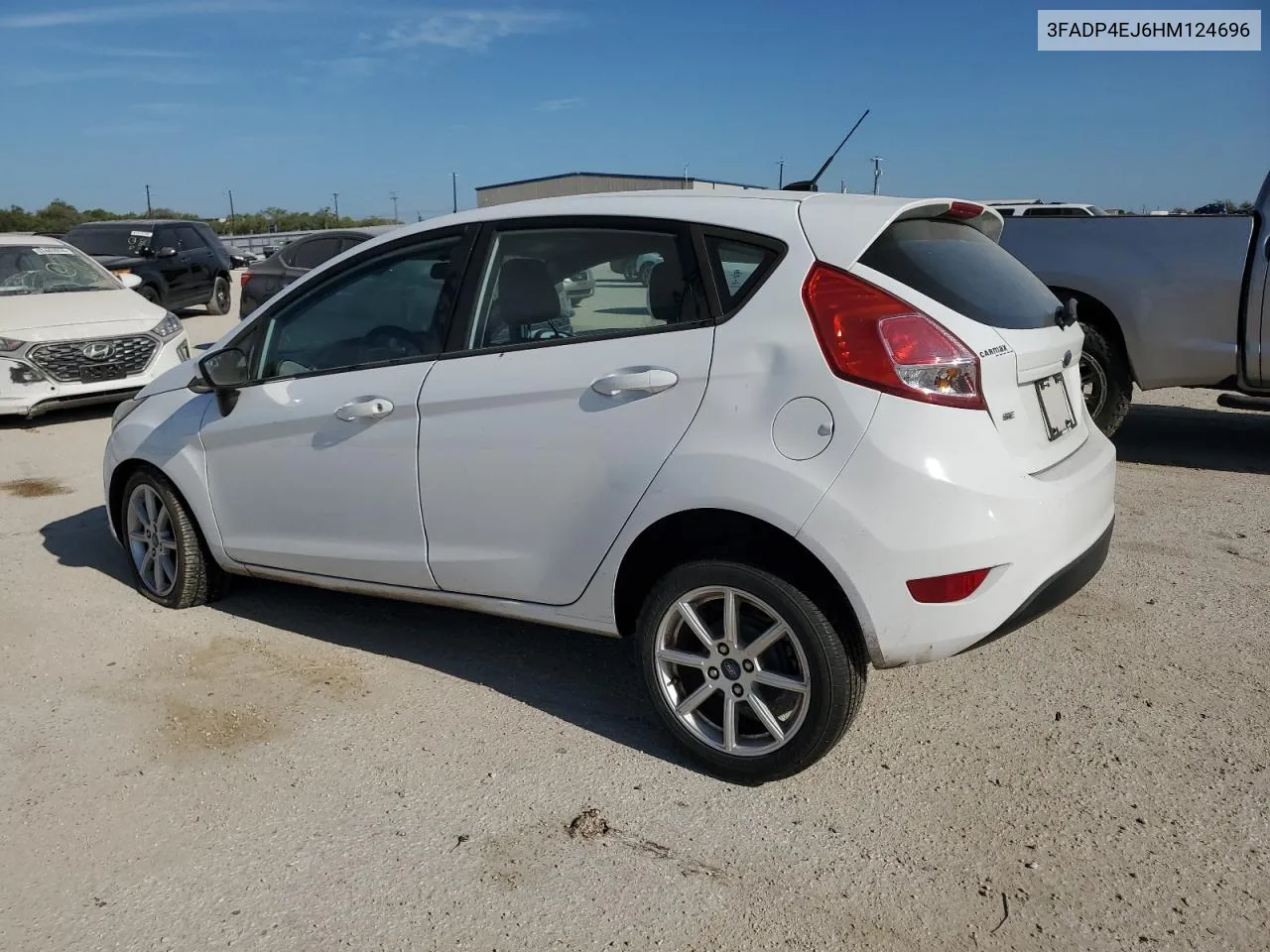 2017 Ford Fiesta Se VIN: 3FADP4EJ6HM124696 Lot: 67844784