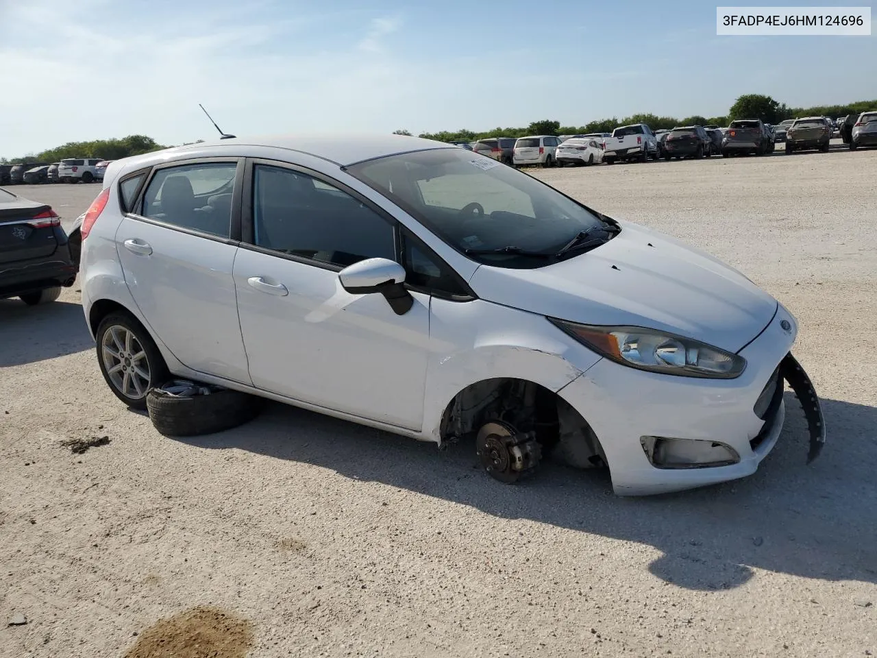 2017 Ford Fiesta Se VIN: 3FADP4EJ6HM124696 Lot: 67844784