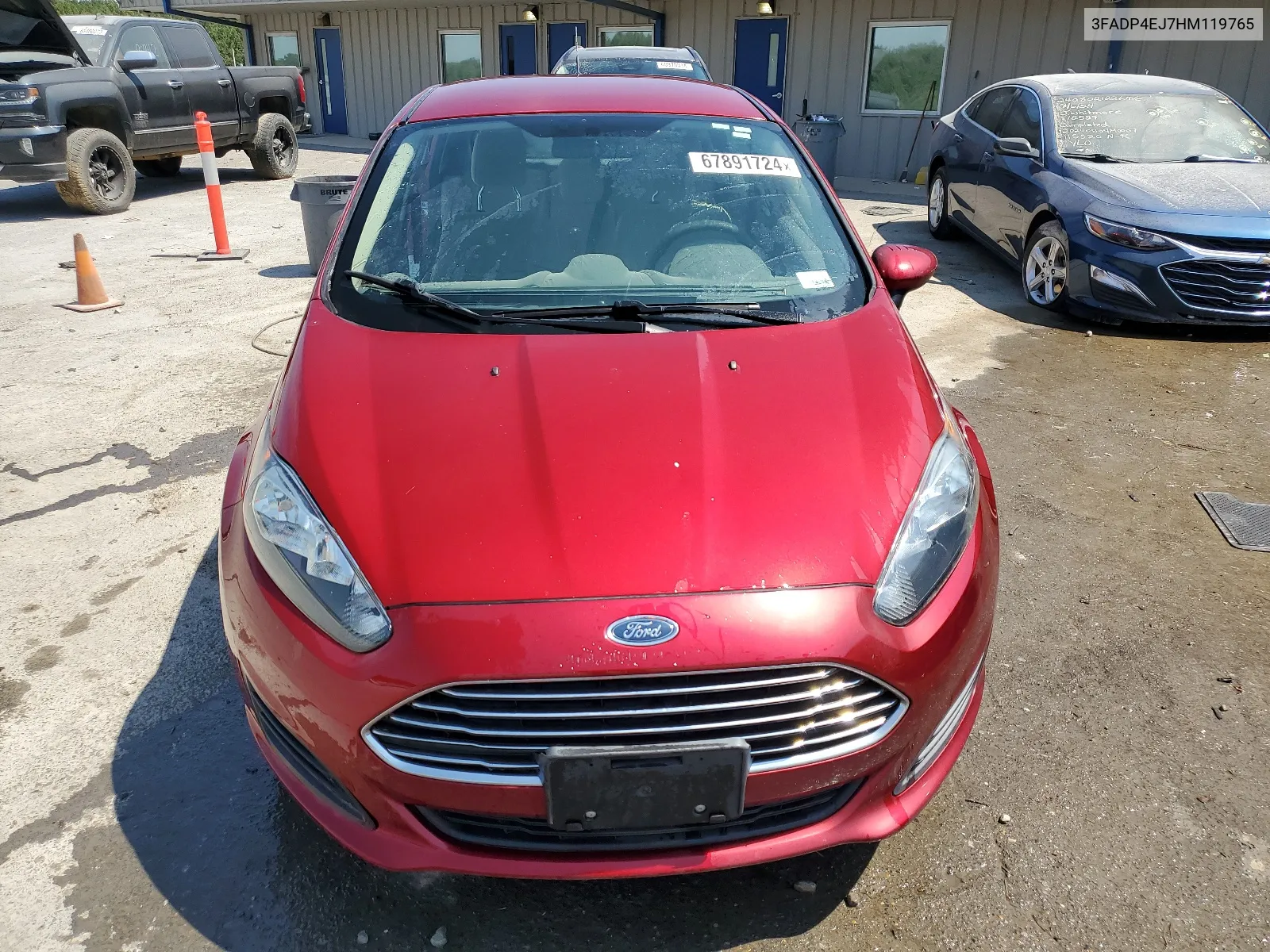 3FADP4EJ7HM119765 2017 Ford Fiesta Se