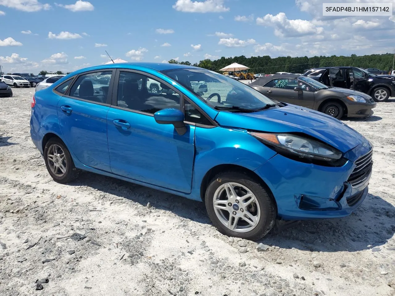 2017 Ford Fiesta Se VIN: 3FADP4BJ1HM157142 Lot: 68175044