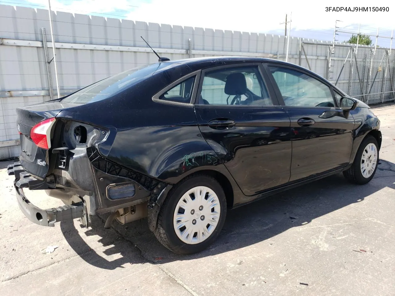 2017 Ford Fiesta S VIN: 3FADP4AJ9HM150490 Lot: 68657844