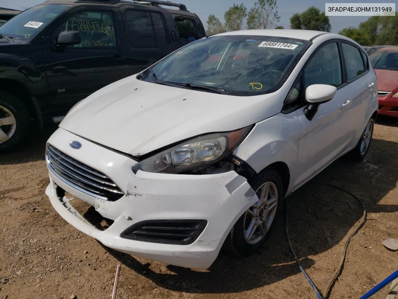 3FADP4EJ0HM131949 2017 Ford Fiesta Se