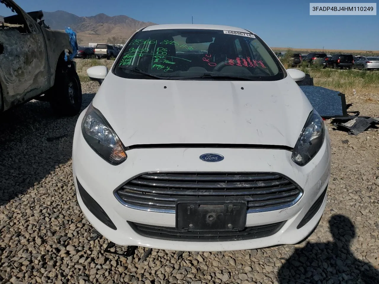 3FADP4BJ4HM110249 2017 Ford Fiesta Se