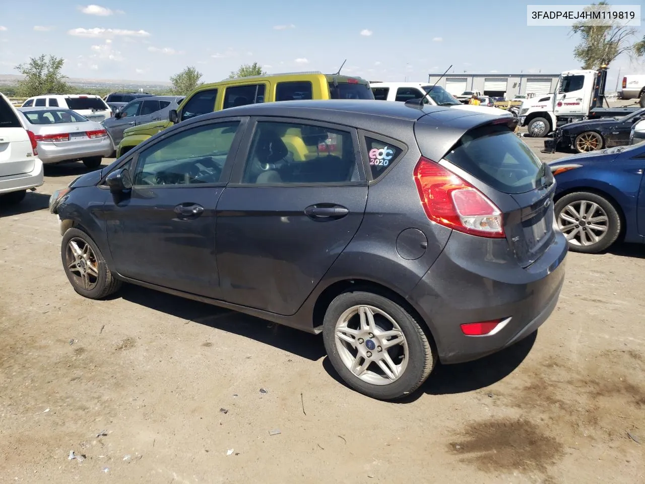 2017 Ford Fiesta Se VIN: 3FADP4EJ4HM119819 Lot: 70459844