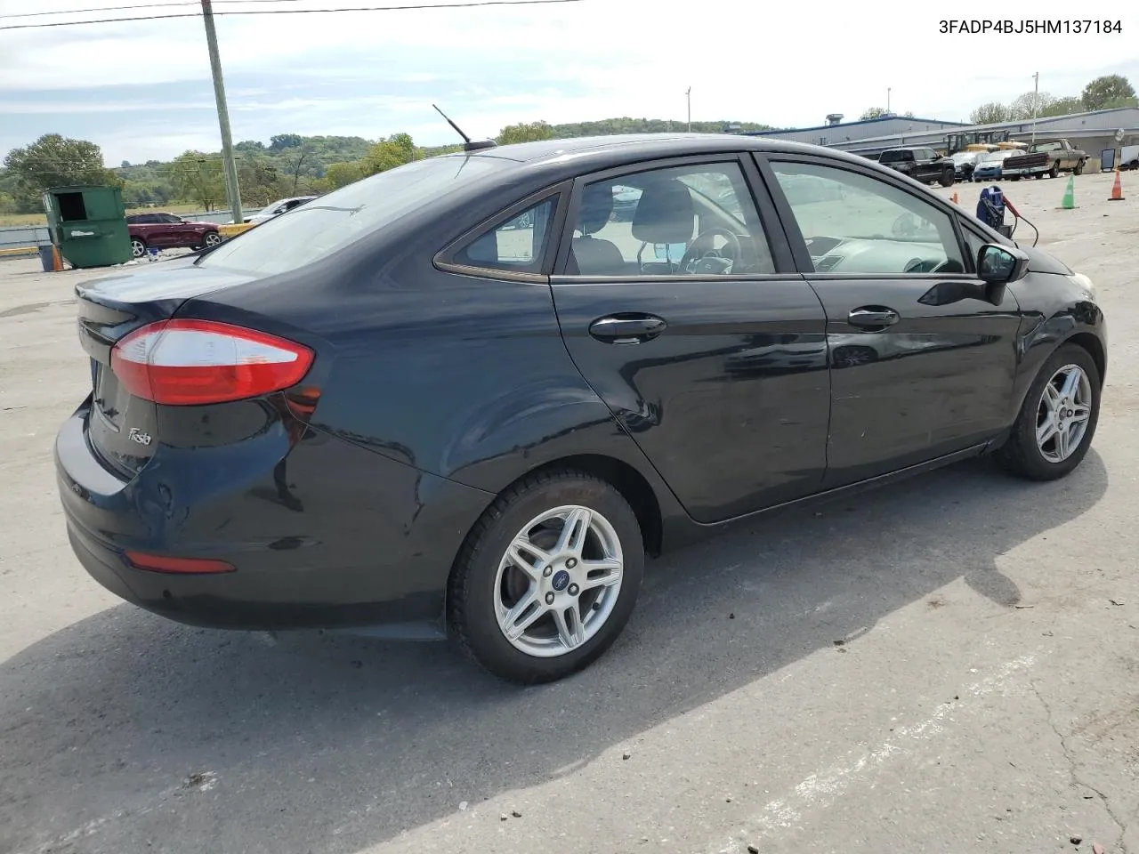 2017 Ford Fiesta Se VIN: 3FADP4BJ5HM137184 Lot: 70493834