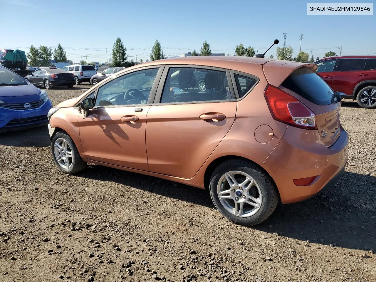 2017 Ford Fiesta Se VIN: 3FADP4EJ2HM129846 Lot: 70504264