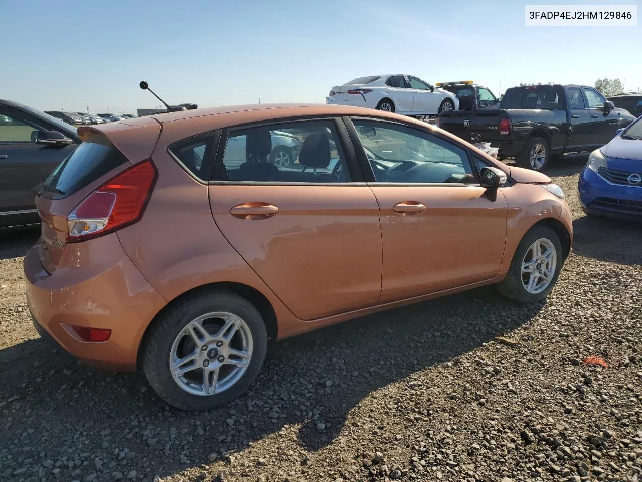 2017 Ford Fiesta Se VIN: 3FADP4EJ2HM129846 Lot: 70504264