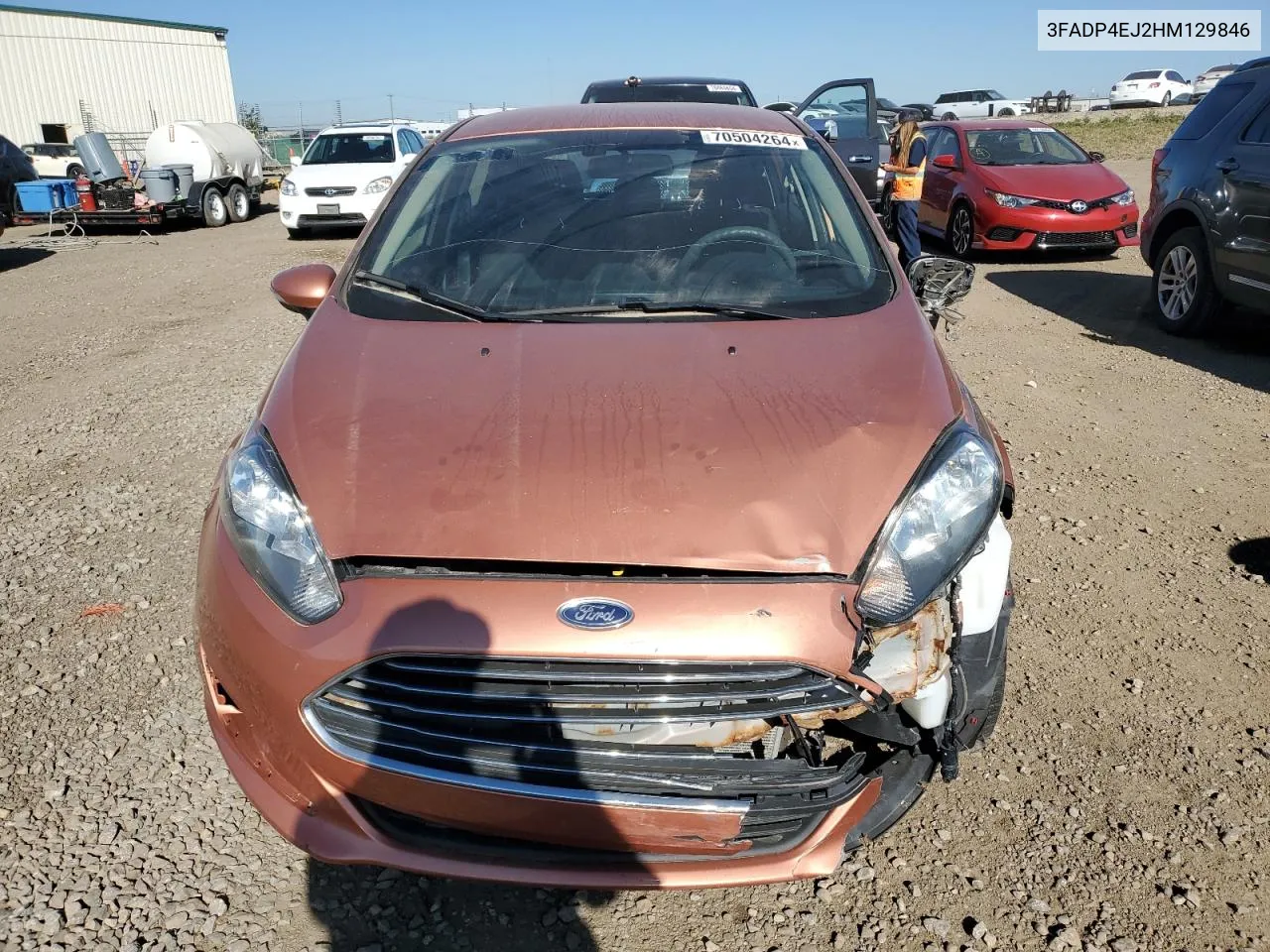 3FADP4EJ2HM129846 2017 Ford Fiesta Se