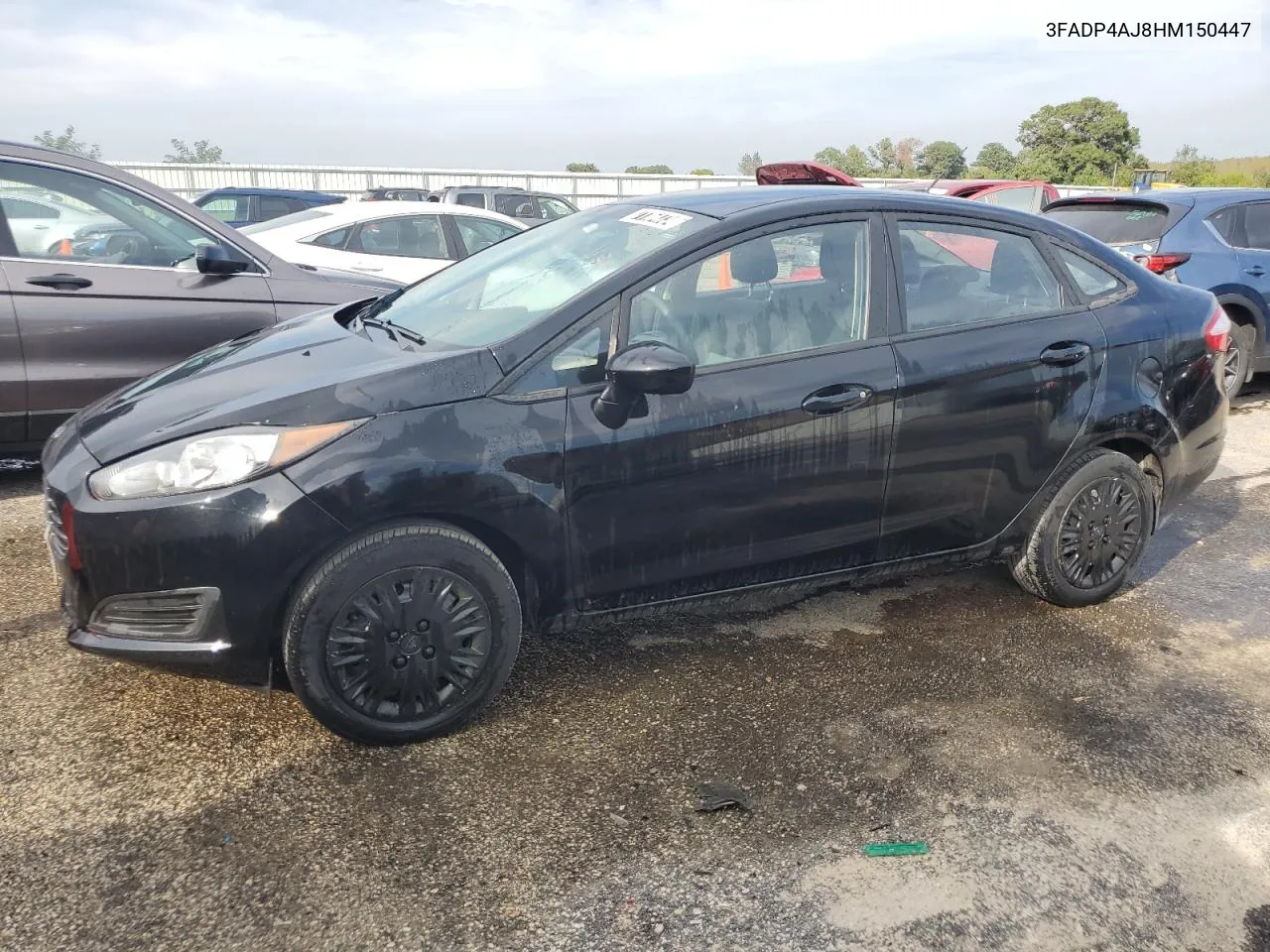 2017 Ford Fiesta S VIN: 3FADP4AJ8HM150447 Lot: 71164734