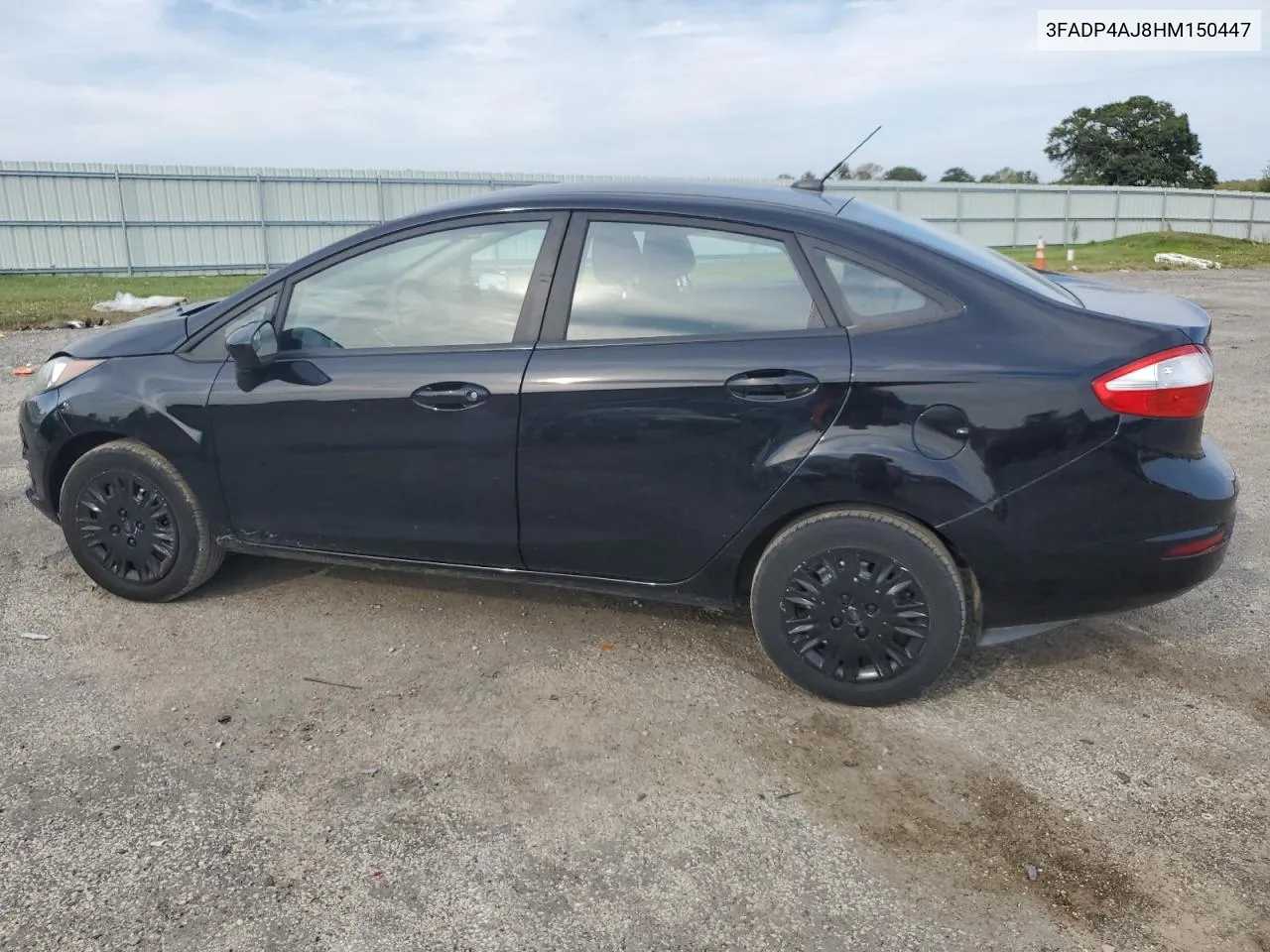 2017 Ford Fiesta S VIN: 3FADP4AJ8HM150447 Lot: 71164734