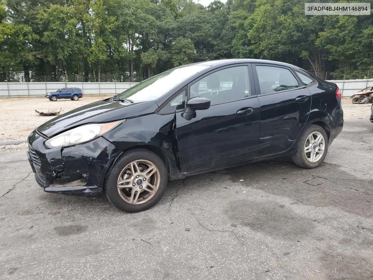 2017 Ford Fiesta Se VIN: 3FADP4BJ4HM146894 Lot: 71206814