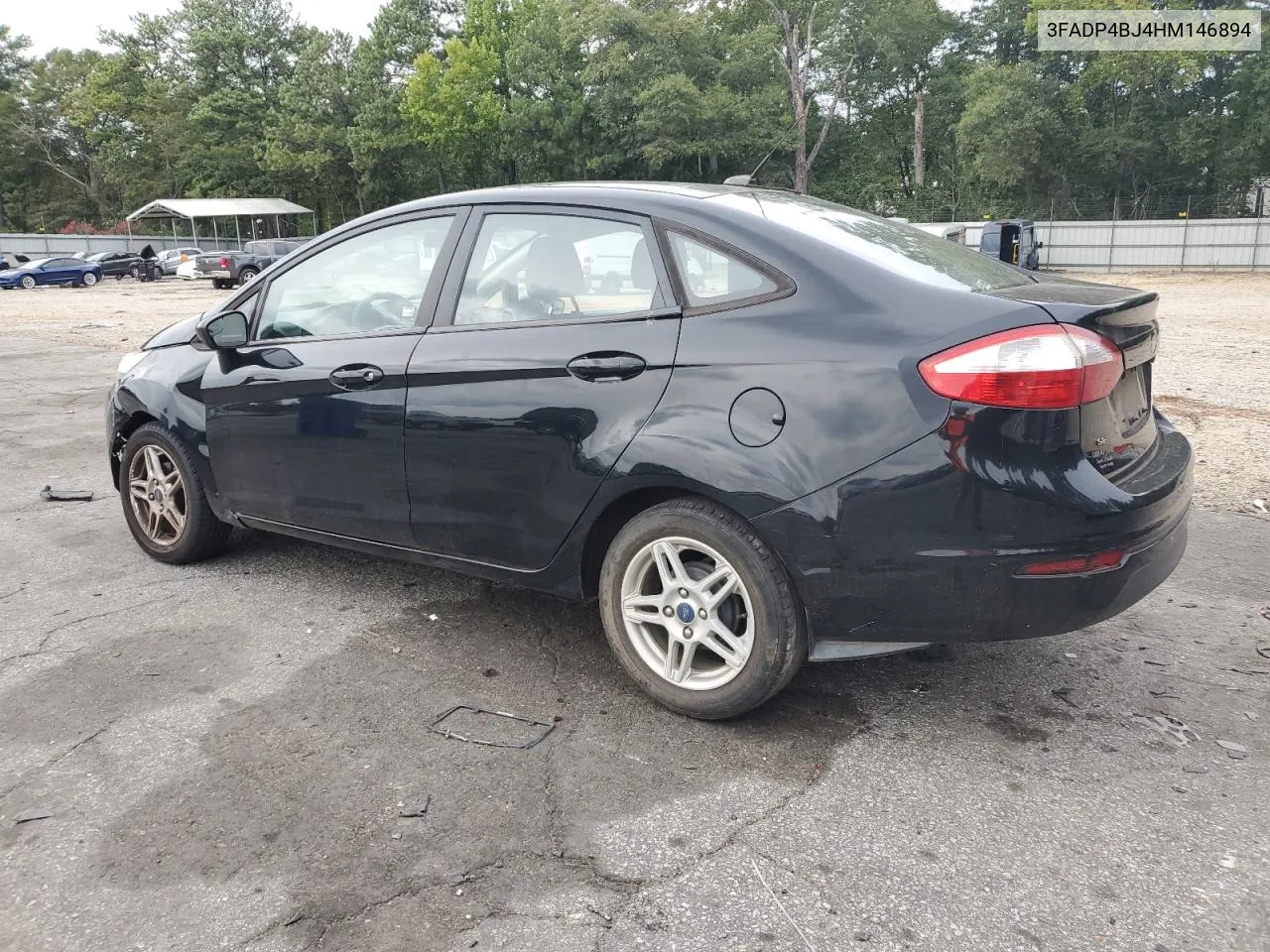 2017 Ford Fiesta Se VIN: 3FADP4BJ4HM146894 Lot: 71206814