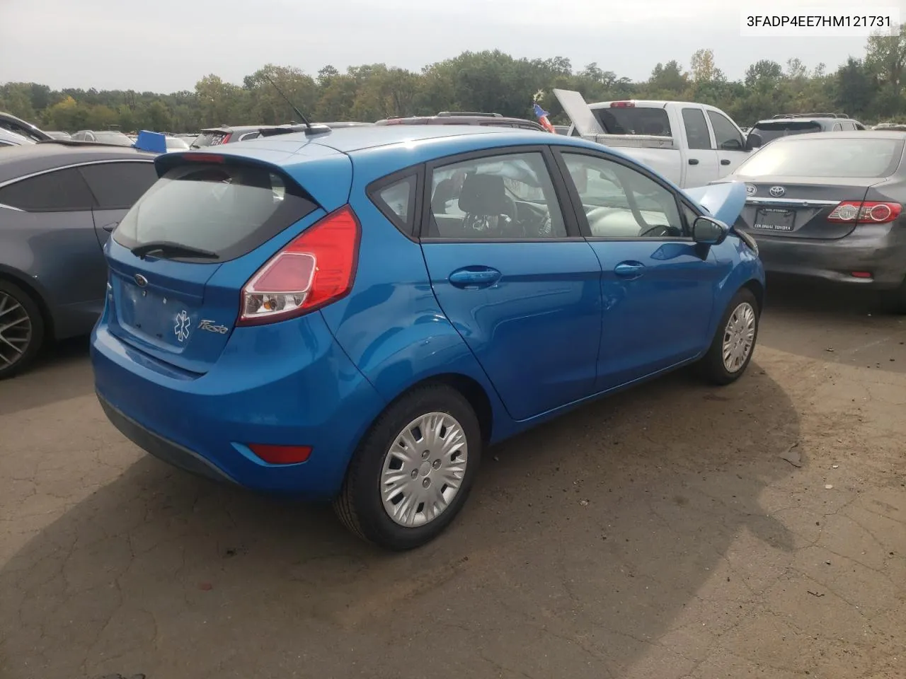 3FADP4EE7HM121731 2017 Ford Fiesta Se