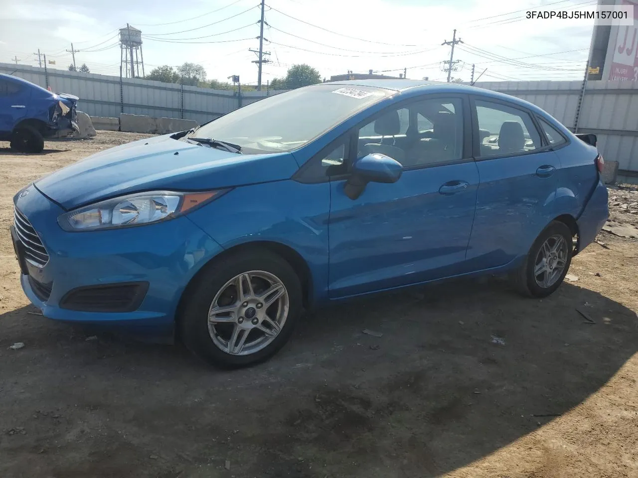 2017 Ford Fiesta Se VIN: 3FADP4BJ5HM157001 Lot: 72234794