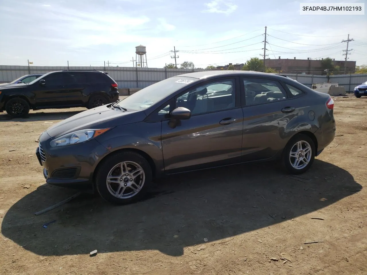 2017 Ford Fiesta Se VIN: 3FADP4BJ7HM102193 Lot: 72361734