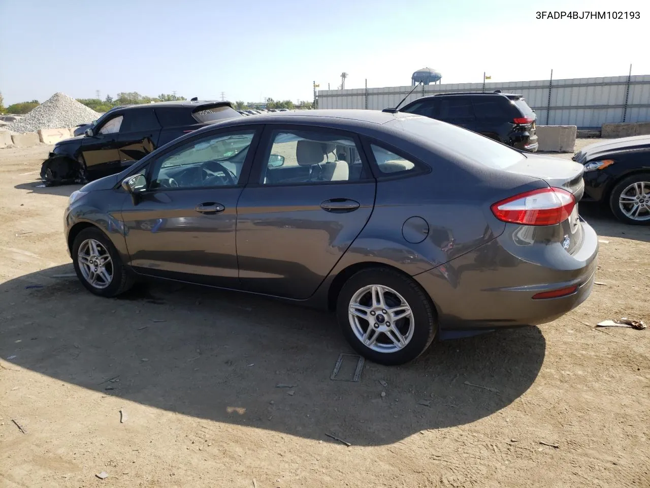 2017 Ford Fiesta Se VIN: 3FADP4BJ7HM102193 Lot: 72361734