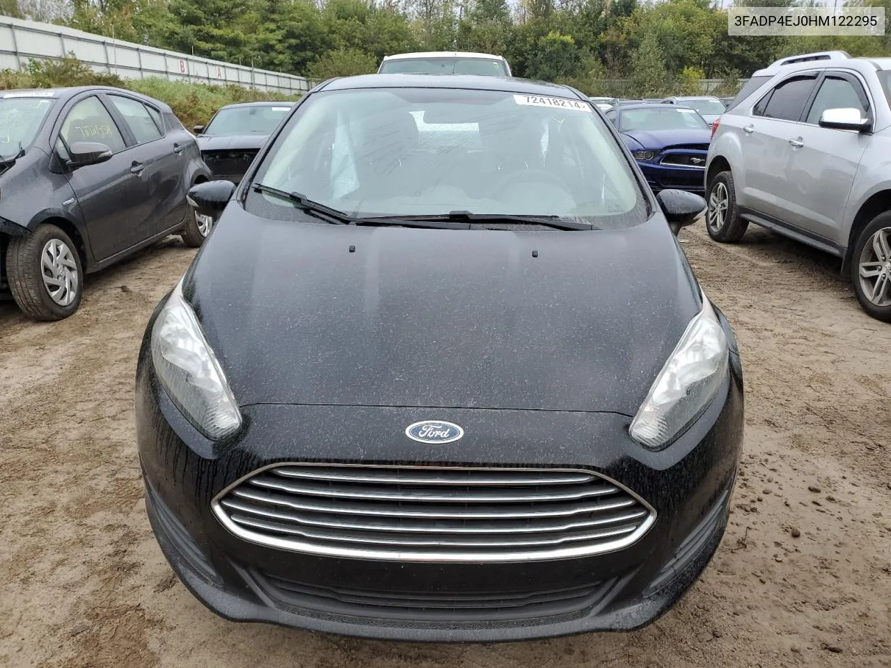 2017 Ford Fiesta Se VIN: 3FADP4EJ0HM122295 Lot: 72418214