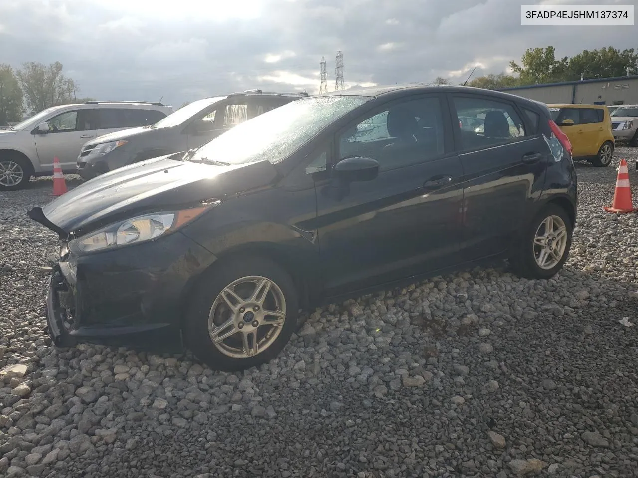 2017 Ford Fiesta Se VIN: 3FADP4EJ5HM137374 Lot: 72445084