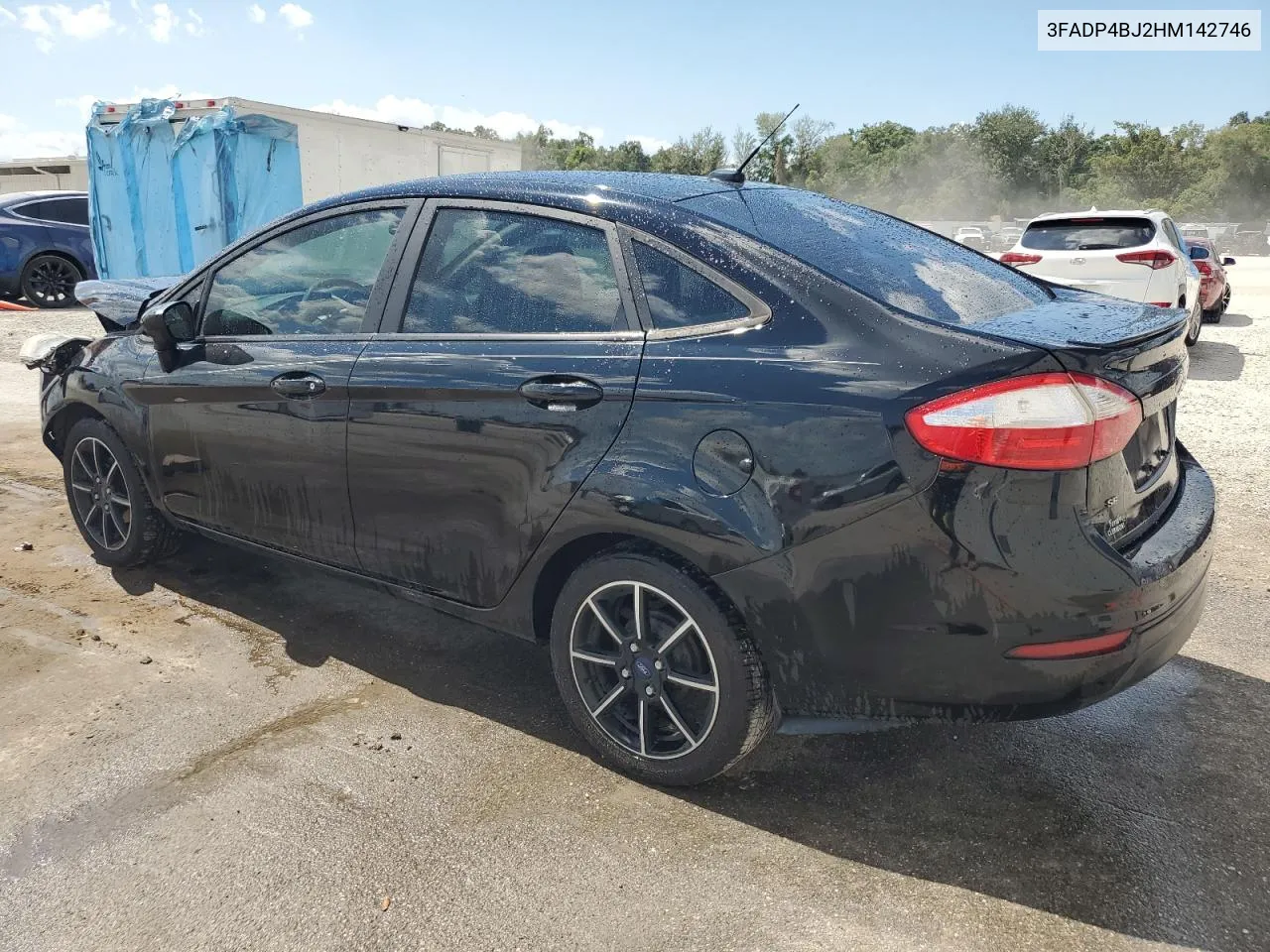 2017 Ford Fiesta Se VIN: 3FADP4BJ2HM142746 Lot: 72951194