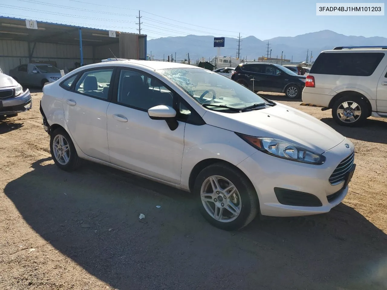 2017 Ford Fiesta Se VIN: 3FADP4BJ1HM101203 Lot: 73188384