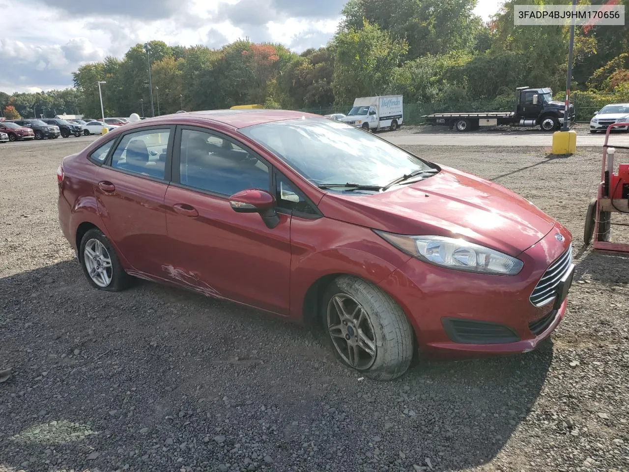 3FADP4BJ9HM170656 2017 Ford Fiesta Se