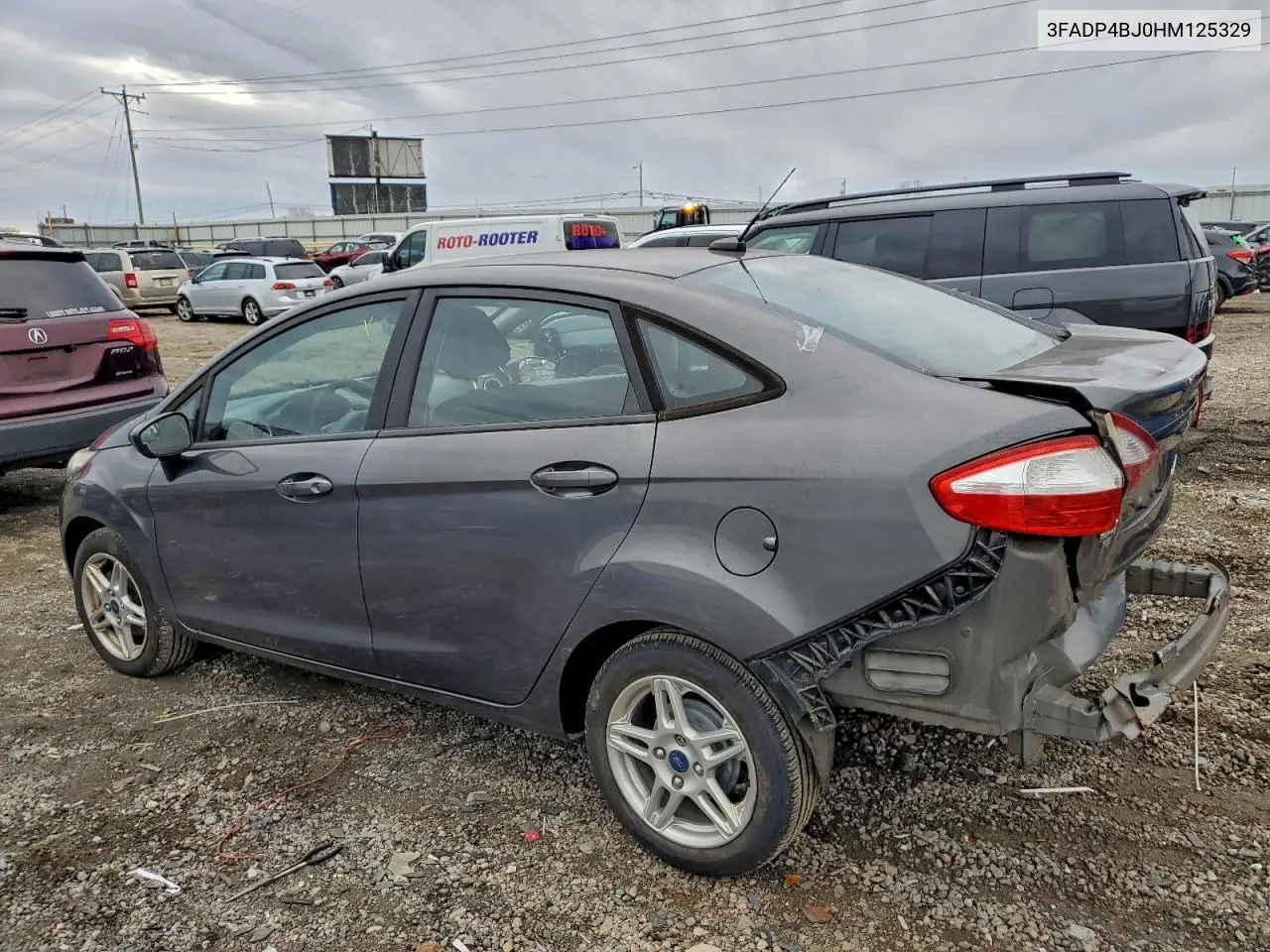 3FADP4BJ0HM125329 2017 Ford Fiesta Se