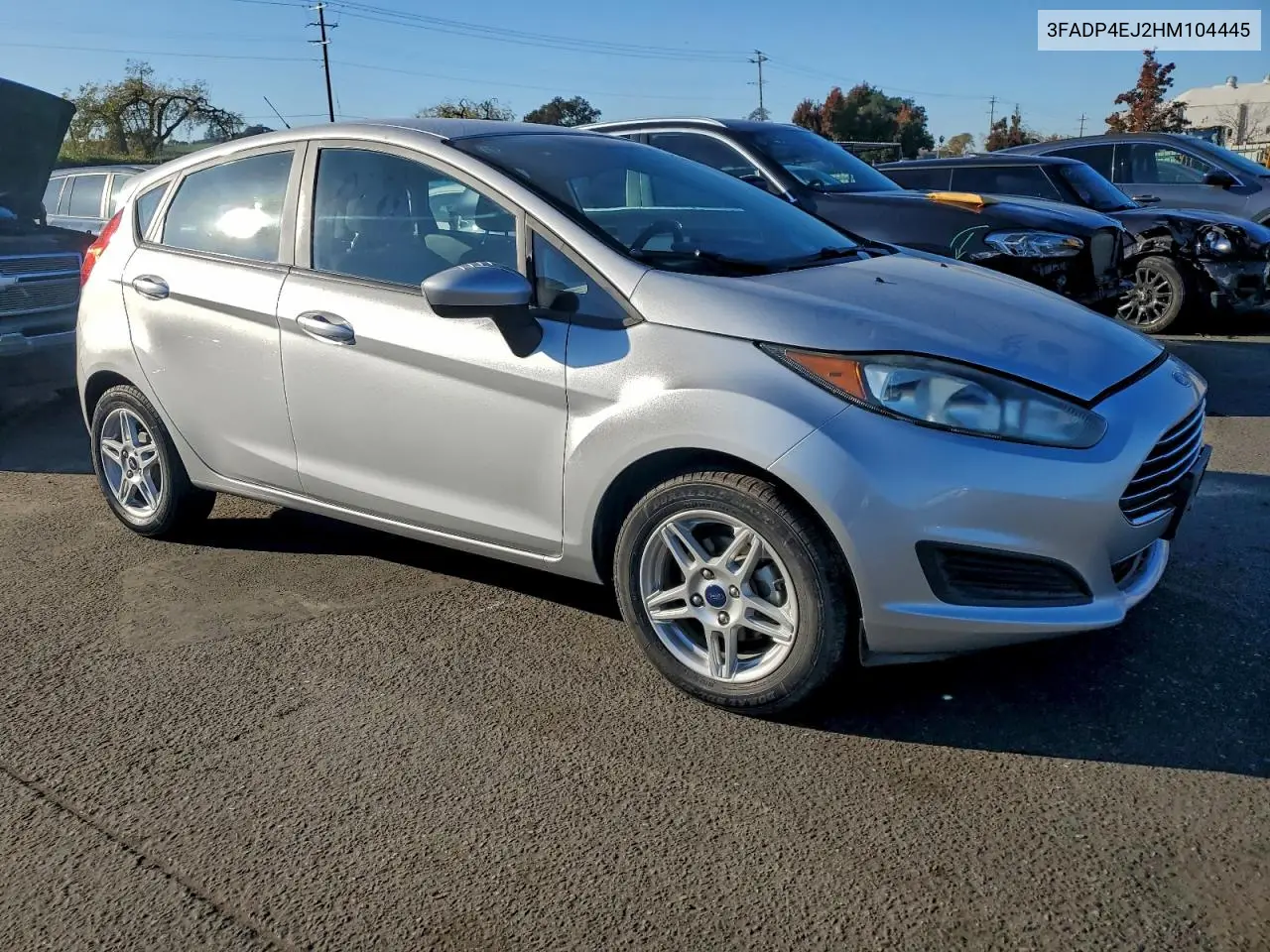 3FADP4EJ2HM104445 2017 Ford Fiesta Se