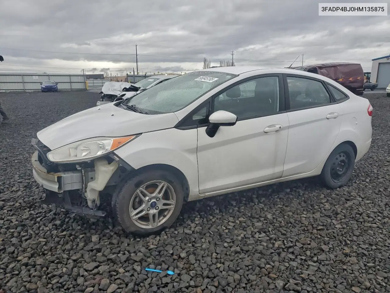 3FADP4BJ0HM135875 2017 Ford Fiesta Se
