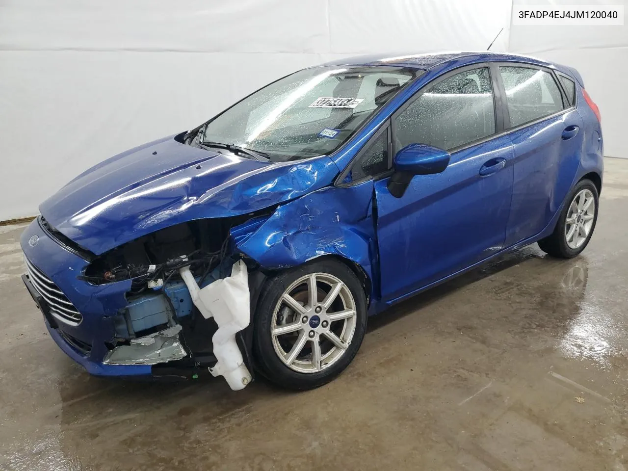 2018 Ford Fiesta Se VIN: 3FADP4EJ4JM120040 Lot: 37751514