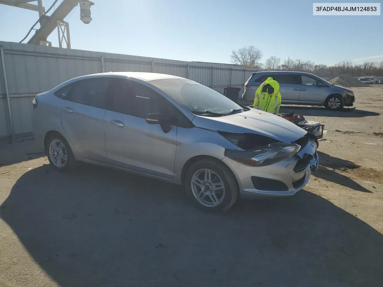 2018 Ford Fiesta Se VIN: 3FADP4BJ4JM124853 Lot: 43170074