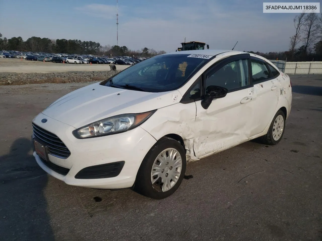 3FADP4AJ0JM118386 2018 Ford Fiesta S