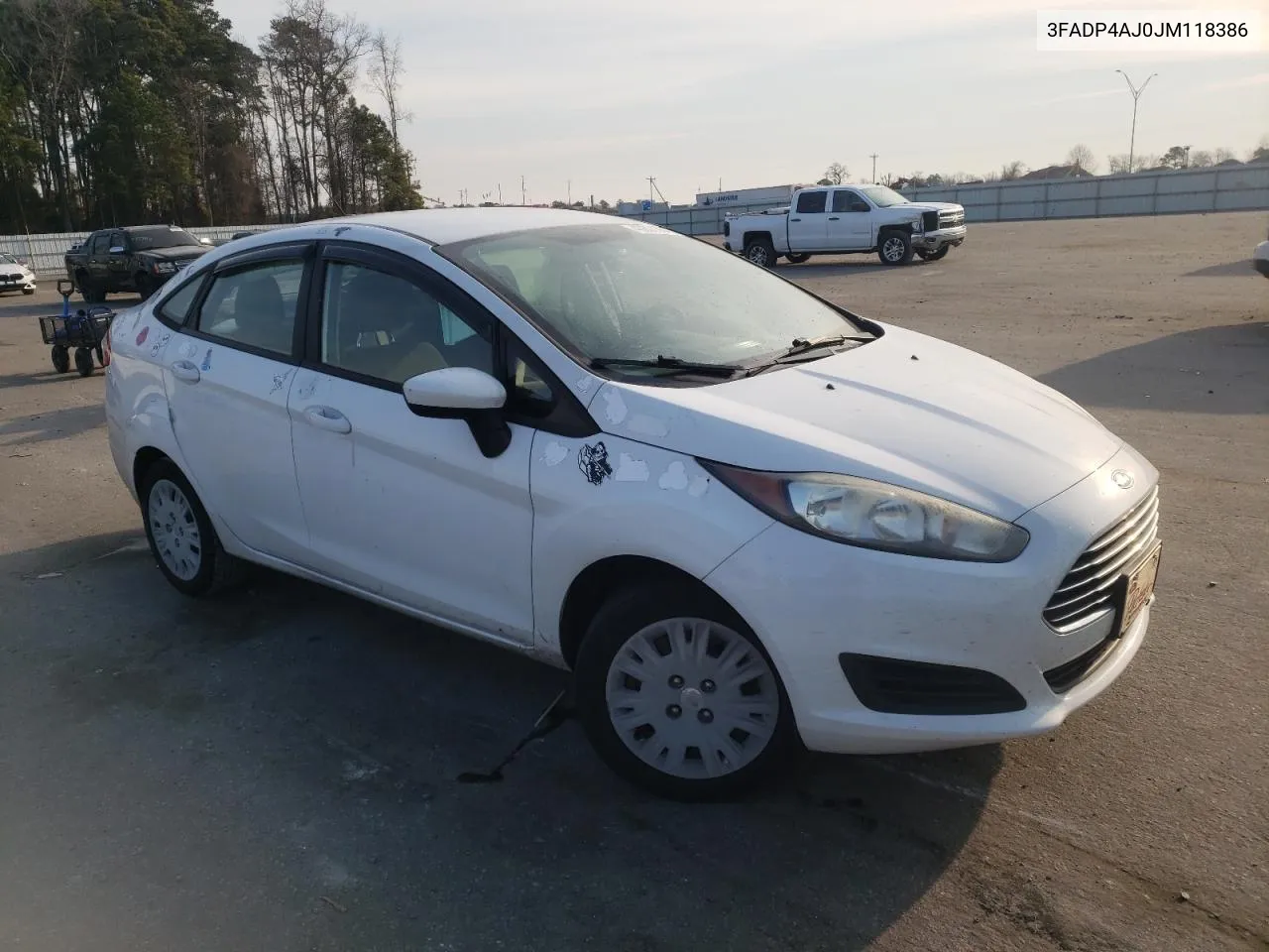 3FADP4AJ0JM118386 2018 Ford Fiesta S