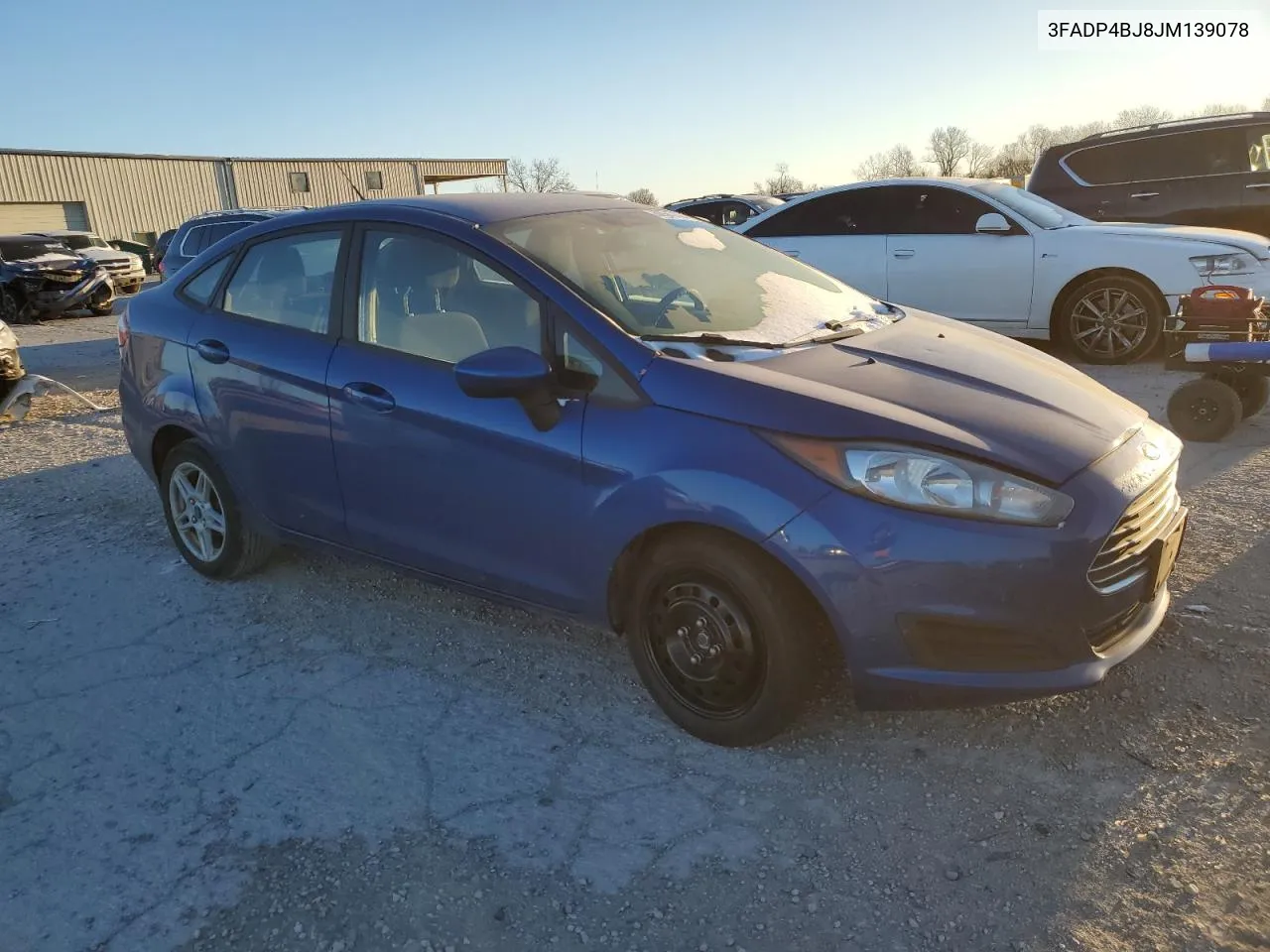 3FADP4BJ8JM139078 2018 Ford Fiesta Se