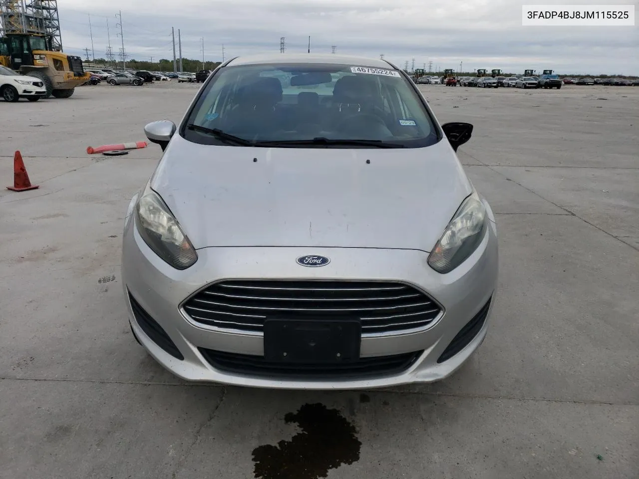 2018 Ford Fiesta Se VIN: 3FADP4BJ8JM115525 Lot: 46755224